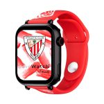 Save Family Save Watch +, Reloj GPS para niños, llamadas, whatsapp, edicion Athletic Club, Silicona Roja