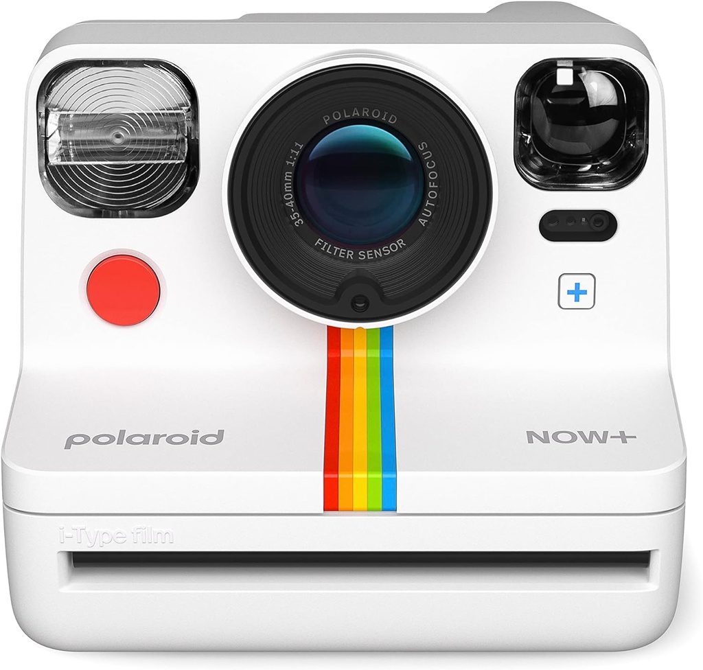 Polaroid NOW+ Gen 2, Cámara Instantánea, Conexión smartphone, enfoque auto, sistema flash,  recargable, disparador auto