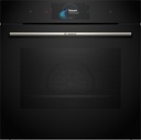 Bosch HSG7584B1, horno multifunción 100 % vapor, AirFry,  sonda térmica, cristal negro, serie 8