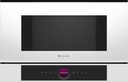 Bosch BFL7221W1, Microondas sin plato giratorio, Tecnologia InnoWave, inox, cristal blanco, serie 8