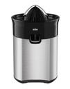 Braun CJ5050BK, exprimidor eléctrico CitrusQuick 5, 0,5l, 60w, negro/metal