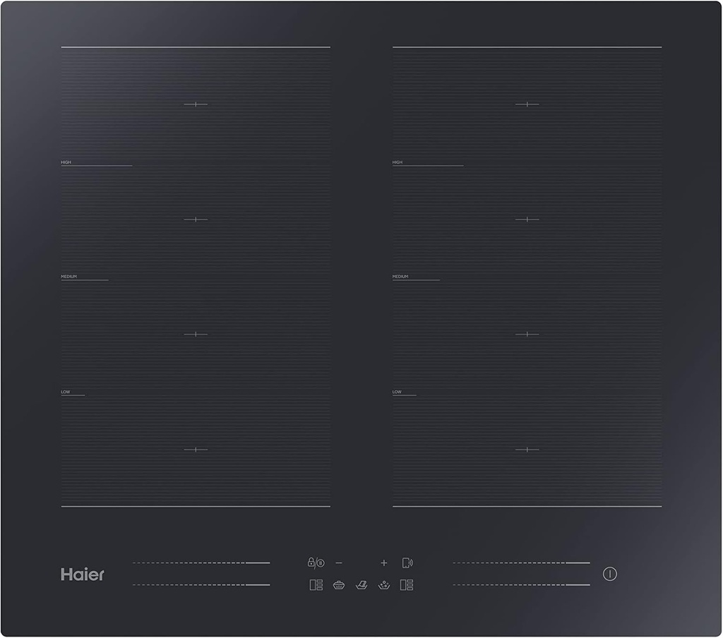 Haier HA2MTSJ68MC, placa de inducción, doble multizona, Varycook, App Cook with me