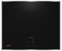 Miele KM 7360 FR, placa inducción, 3 zonas, Stop&Go, borde de acero inox, máxima durabilidad