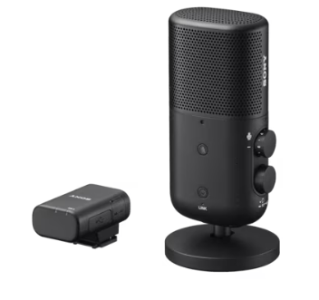 Sony  ECM-S1, micrófono para streaming, bluetooth 5.3, tres direccionalidades, 0.214 kg