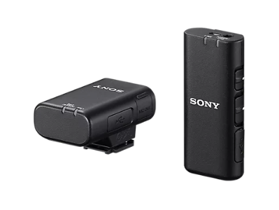 Sony ECM-W2BT, Micrófono inalámbrico, sonido desde cualquier dirección, 9 h batería , resistente al polvo, 0.100 kg