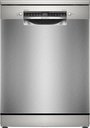 Bosch SMS4EMI06E, lavavajillas libre instalación, ancho 60 cm, 3ª bandeja, clase B, inox, Serie 4