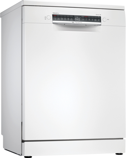 Bosch SMS4EMW06E, lavavajillas libre instalación, ancho 60 cm, 3ª bandeja, clase B, inox, Serie 4