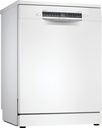 Bosch SMS4EMW06E, lavavajillas libre instalación, ancho 60 cm, 3ª bandeja, clase B, inox, Serie 4