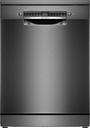 Bosch SMS4EMC06E, lavavajillas libre instalación, ancho 60 cm,  3ª bandeja, clase B, inox, Serie 4