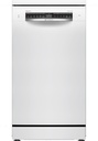 Bosch SPS4HMW49E, lavavajillas libre instalación, ancho 45 cm, 3ª bandeja, clase E, inox, Serie 4