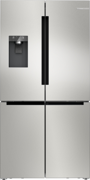 Bosch KFD96APEA, Frigorífico americano, dispensador con toma de agua, 4 puertas, No Frost, 183 x 90,5 cm, Inox, Serie 6