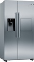 Bosch KAG93AIEP, Frigorífico americano, 4 puertas, No Frost, 179 x 91 cm, Inox, Serie 6