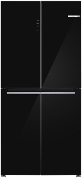 Bosch KMC85LBEA, Frigorífico americano, 4 puertas, No Frost, 190 x 85 cm, Inox, Serie 4