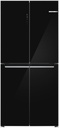 Bosch KMC85LBEA, Frigorífico americano, 4 puertas, No Frost, 190 x 85 cm, Inox, Serie 4