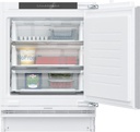 Siemens GU21NADE0, congelador integrable, 82 x 59.8cm, cierre SoftClose, con puerta fija, iQ500, clase E