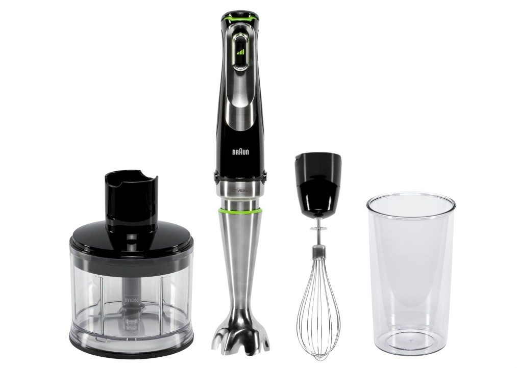 Braun MQ9135XI, batidora de mano Minipimer 9, 1200w, SmartSpeed, color negro