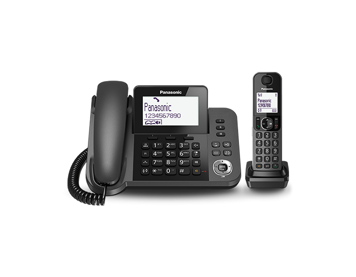 Panasonic KX-TGF310EXM, teléfono inalámbrico, contestador automático, 3 botones de marcado, plateado