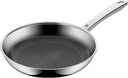 WMF Profi Resist, sartén antiadherente de acero inoxidable, 24 cm, para cualquier tipo de cocina incluida inducción