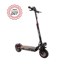 Patinete ZWHEEL ZRINO DUO PZ0005, Doble motor, Potencia nominal 2x500W, Potencia total 2x1000W, Velocidad 25km/h, Autonomía hasta 45km, Homologado DGT,  Tracción delantera y trasera, Tiempo de carga 5-6h,