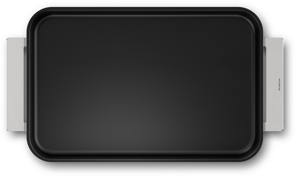 Siemens HZ9FF010, plancha rectangular para flexInducción, interior acero inox, antiadherente