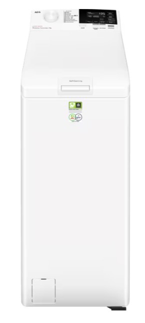 AEG LTA6G7331E, lavadora carga superior, serie 6000, 7kg, 1300 rpm, 90,3x39,7cm, ProSense, clase A