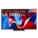 LG OLED65C44LA, Televisor 65" OLED 4K, Procesador a9 4K con AI, Dolby Vision, Dolby Atmos, 144 Hz, WebOS24