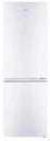 Teka RBF 3450, frigorífico combinado, cristal blanco, NoFrost, 185x60cm, clase D