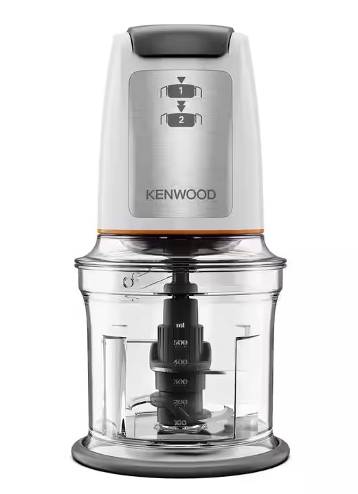 Kenwood CHP61.100WH, picadora, 500W, 500ml, 2 velocidades, color blanco
