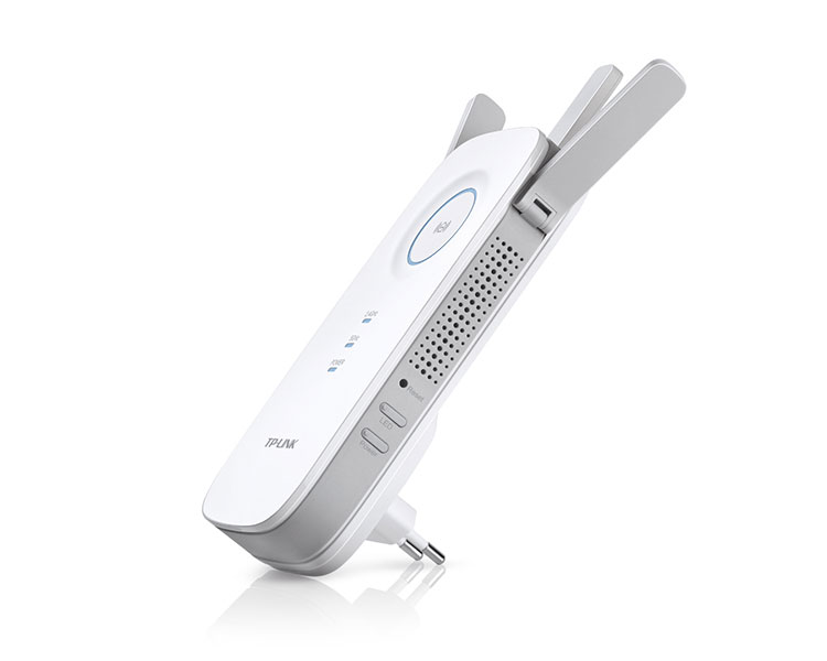 Repetidor Wifi, RE450, 5GHz: Hasta 1300Mbps 2.4GHz: Hasta 450Mpbs TP-LINK