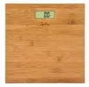 Jata 489, báscula de bambú, visor LCD, capacidad 150kg, 4 sensores