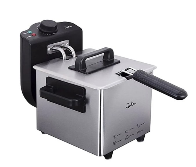 JATA FR115, freidora de aceite, 1000w, 1,5l, sistema “cool zone”, inox