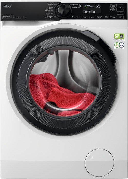 AEG LFR8314L6O, lavadora carga frontal, 10KG, 1400 rpm, OköMix, serie 8000, PowerCare, 10kg, clase A - 25%