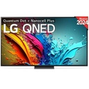 LG 75QNED87T6B, TV QNED 75" UHD 4K, procesador inteligente 4K α8, Smart TV, DVB-T2 (H.265), negro