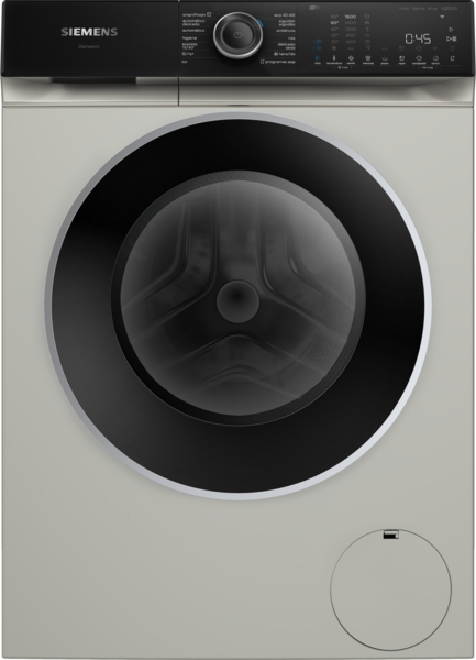 Siemens WG56H2AXES, lavadora de carga frontal, 10 kg, 1600 r.p.m., acero antihuellas, iQ500