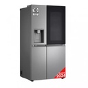 LG GSXE80PYBD, frigorífico americano combi, Side By side, Instaview Door-In-Door, serie 800, clase E