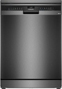 Siemens SN23EC03ME, lavavajillas de libre instalación, 60 cm, acero inox, 3ª bandeja, clase B, iQ300