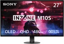 SONY SDM27Q10S Monitor Gaming, 27"4K OLED, Frecuencia 480Hz, Tiempo de respuesta 0,03ms, Perfecto para PS5