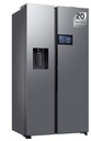 Samsung RS90F64EETEF, frigorífico americano, 178x81cm, dispensador de agua y hielo, inox, clase E