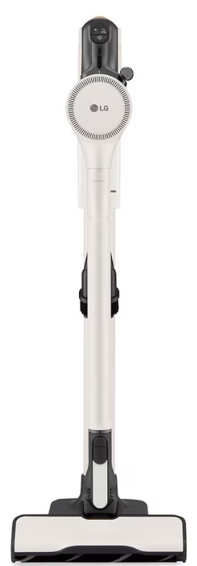 LG A9K Lite1C, aspirador escoba, 220w succión, sistema de compresión de polvo, filtro HEPA, blanco