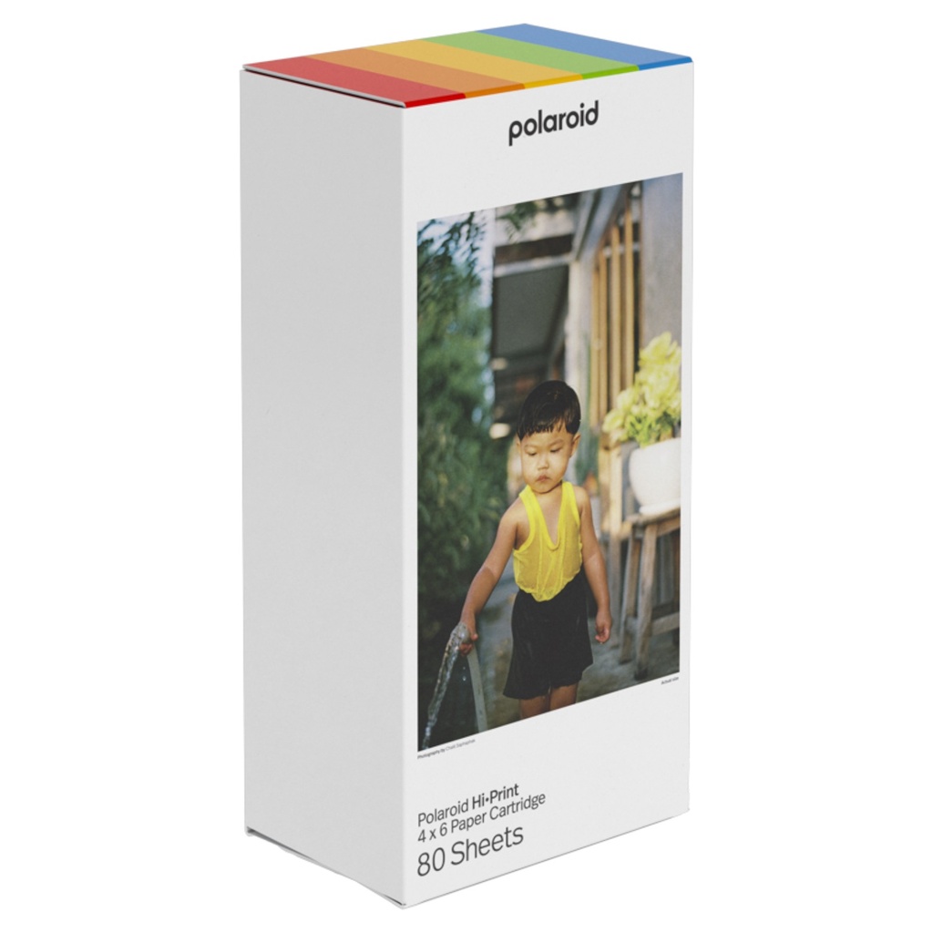 Polaroid - Hi Print 4x6 (10x15cm) - Cartucho de Papel - 80 Hojas