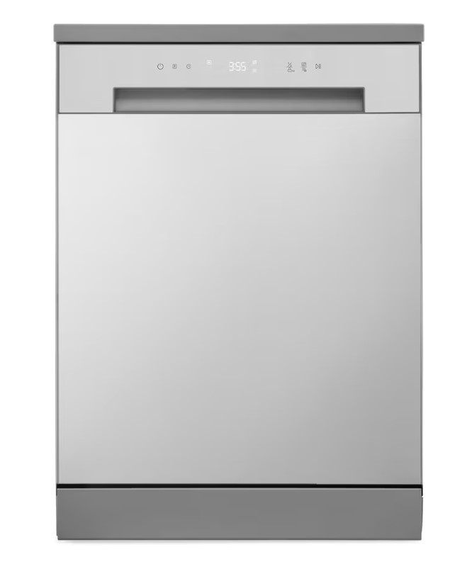 LG DF030FL, lavavajillas libre instalación, inox antihuellas, con cuba de acero inoxidable, serie 10, clase E