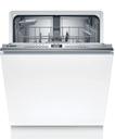 Bosch SMV4HAX19E, lavavajillas integrable, 60cm, Silence Plus, ActiveWater, serie 4, blanco, clase D