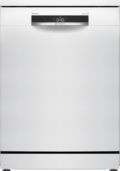Bosch SMS6ECW15E, lavavajillas libre instalación, 60cm, serie 6, blanco, clase A