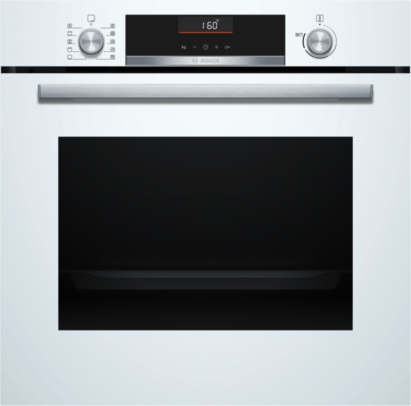 Bosch HBG536EW3, horno convencional, 3D Hotair, blanco, serie 6, clase A+