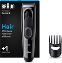 Braun HC 5310, cortapelos con 9 ajustes de longitud, series 5, color negro