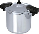 Jata, olla a presión super rápida, 8l, acero inoxidable, apta para todas cocinas incluida inducción, diámetro 22cm, OSR4, OSR6, OSR8