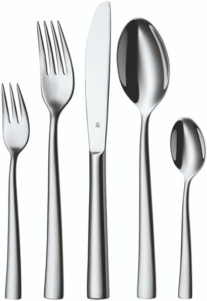 WMF Aktion, cubertería palma de 30 piezas, Cromargan, 5 tipos de cubiertos