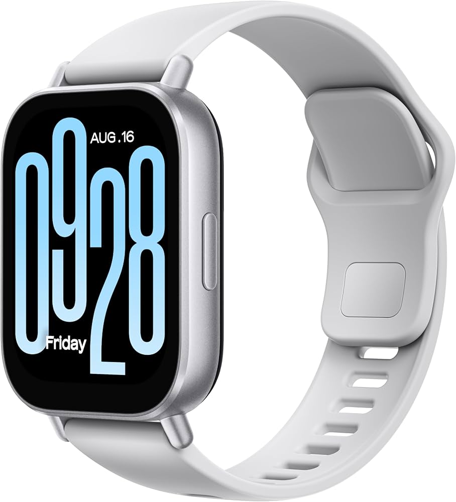 Smartwatch Redmi Watch 5 Active, Pantalla 2" LCD, Llamadas Bluetooth, Monitor de frecuencia cardiaca, Mas 140 modos deportivos, Resistente al agua, Hasta 18 días de batería, Color Gris