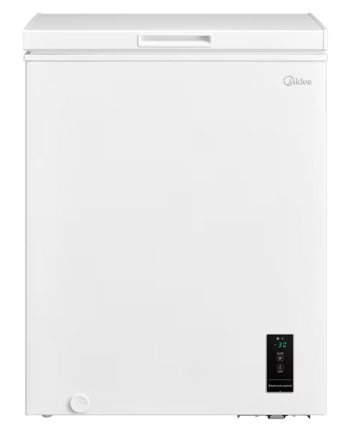 Midea MDRC207FEE01, congelador horizontal, 85x63cm, 142l, controlador electrónico, clase E