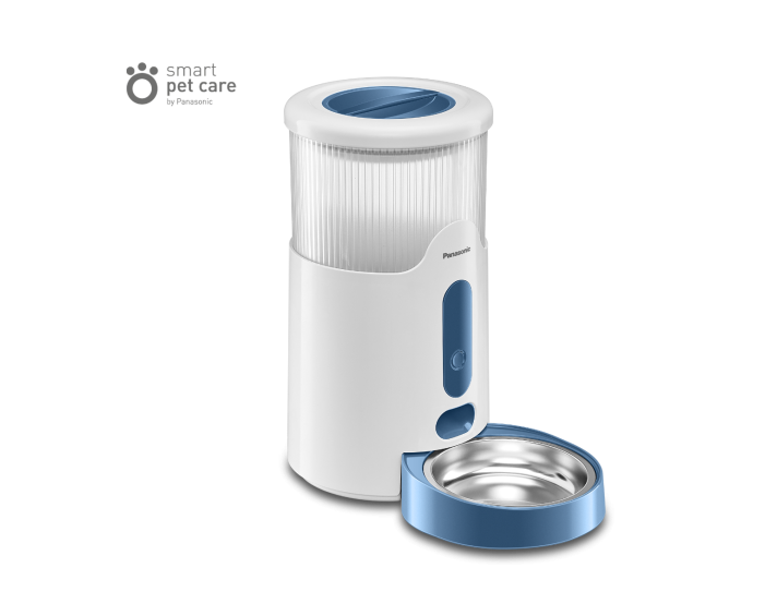 Panasonic CP-JNF01CW, comedero inteligente de mascotas, 2,8L, App de control remoto, blanco